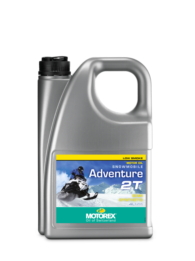 Motorex Snowmobile Adventure 2T, 4 liter dunk