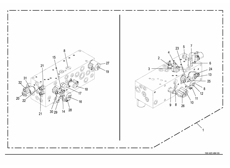 Hydraulics - main block