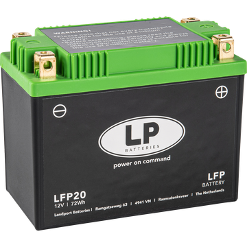 Landport Litium MC, 12V 6Ah 72 Watt, LandportMLLFP20-image