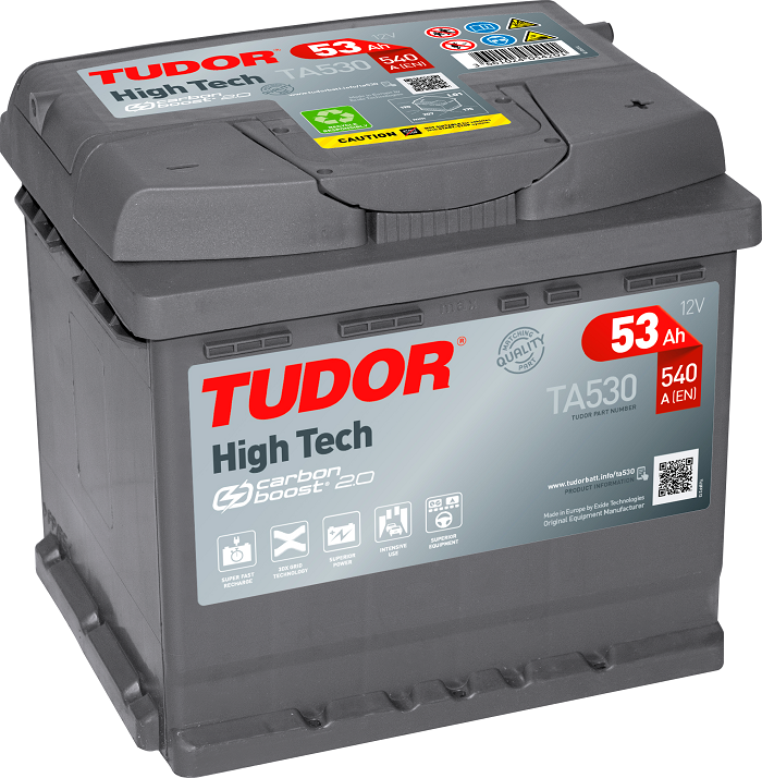 Tudor High Tech, 12V 53Ah, TA530