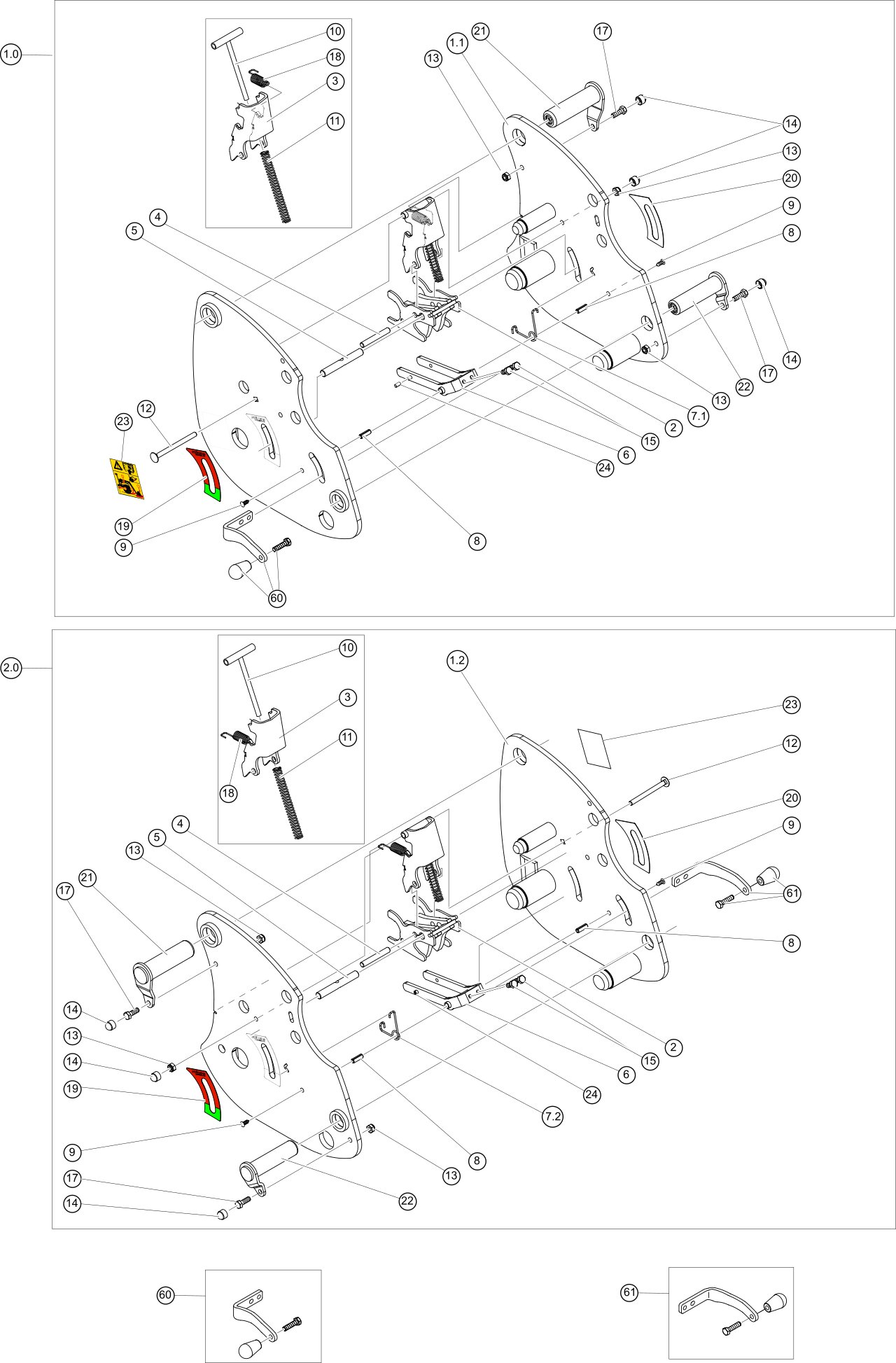 Fitlock 2+ frames