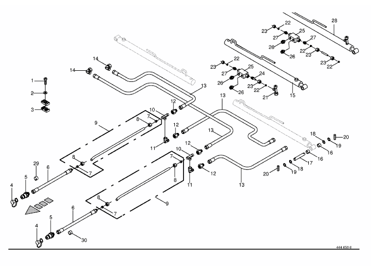 Hydraulics - latitudial adjustment