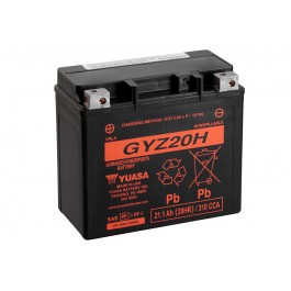 Yuasa MC GYZ20H Hög Effekt AGM, 12V 21,1 Ah, GYZ20H
