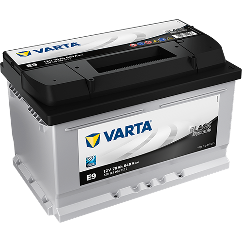 Varta Black Dynamic, 12V 70Ah, E9