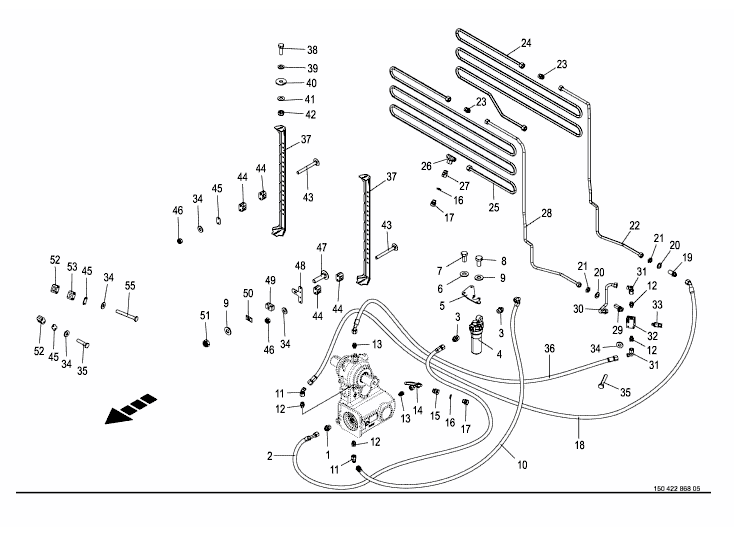 Gearbox oil cooling