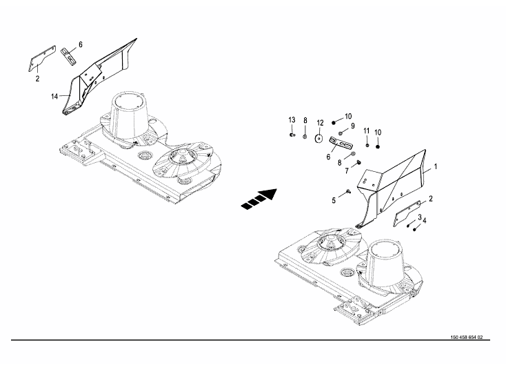 Deflector sheet -optional