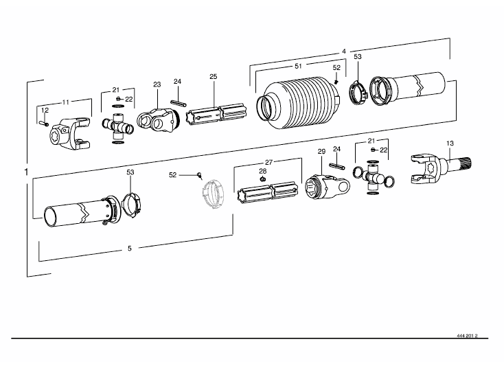 P.T.O shafts -ROLLER drive -Walterscheid