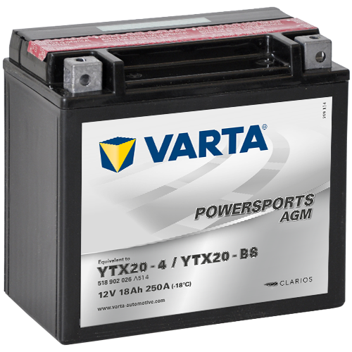 Varta MC AGM YTX20-BS, 12V 18Ah, 518902-image