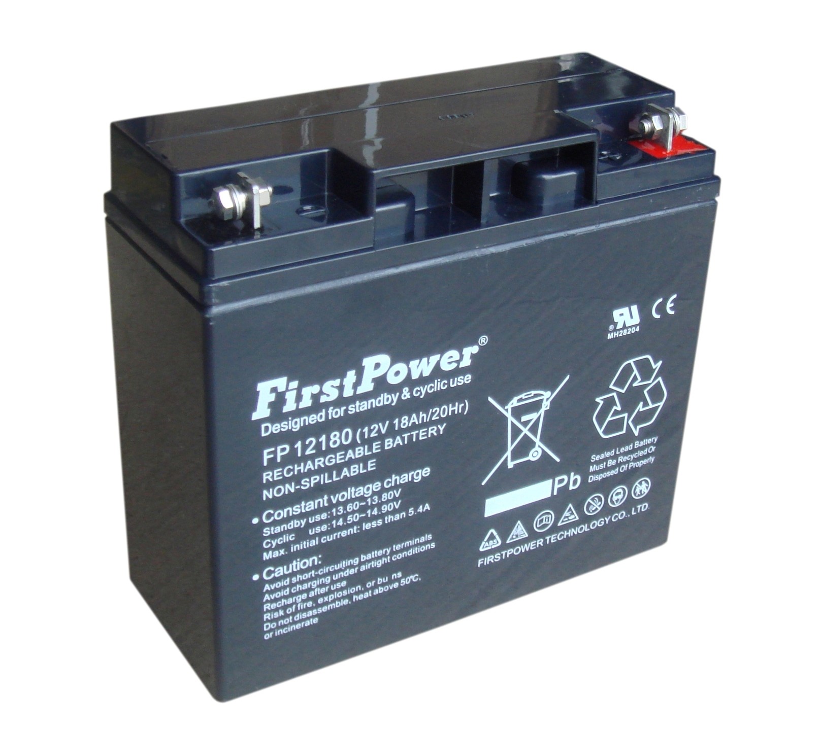 First Power VRLA, AGM, 12V 18Ah, FP12180-image