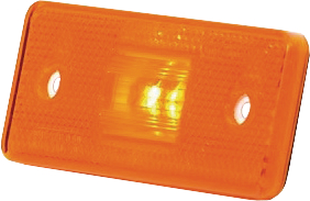Strands sidomarkeringsljus, orange LED, 12-24V-image