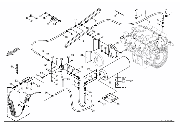 Air pressure - Blow-out gun -kpl.