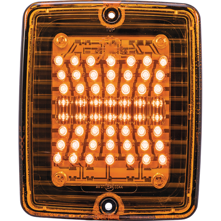 Strands blinkers IZE LED, orange lins, 24V DC