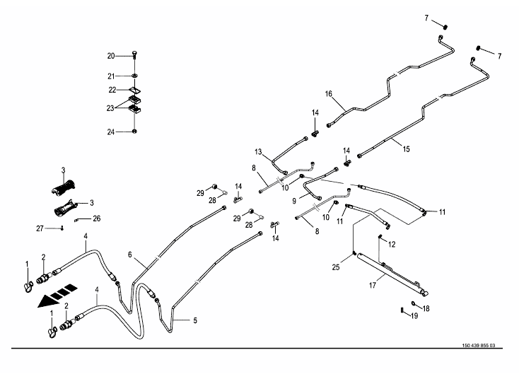 Hydraulik - breddjustering.