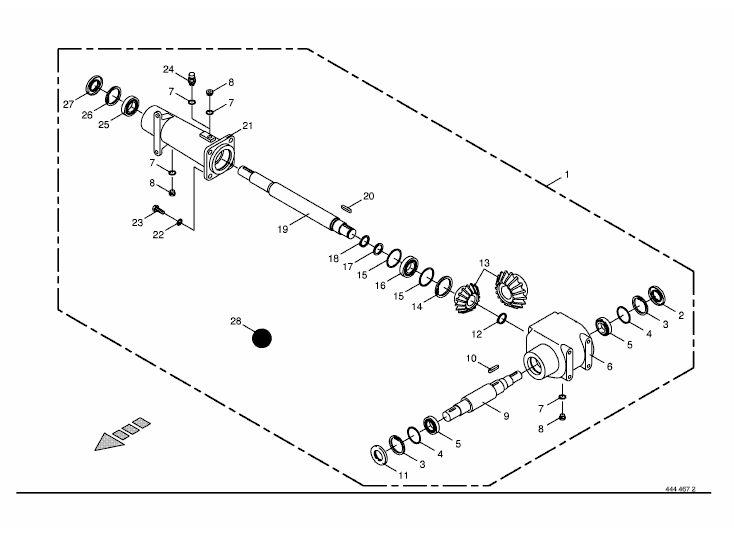 Fan gearbox