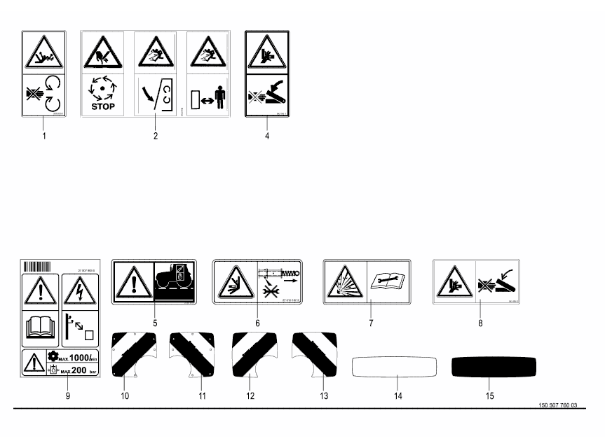 49.0 Safety sign