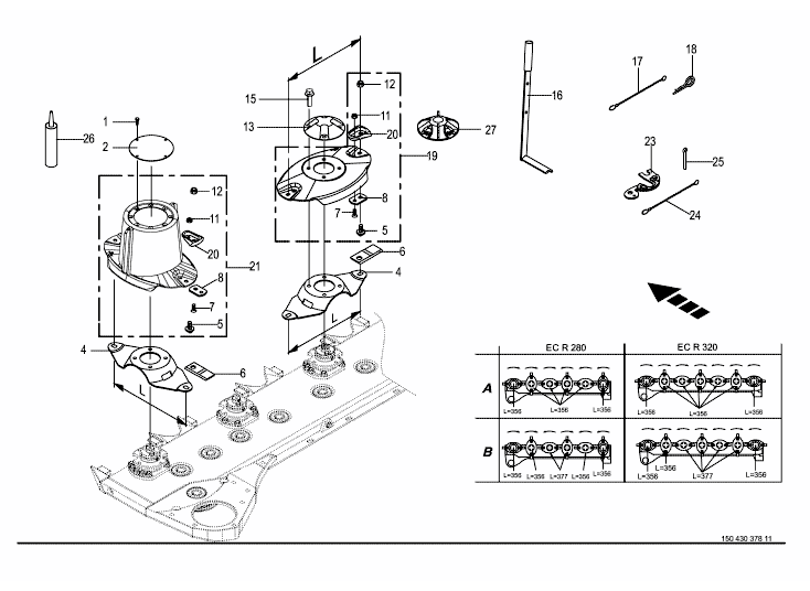 Blade quick coupler