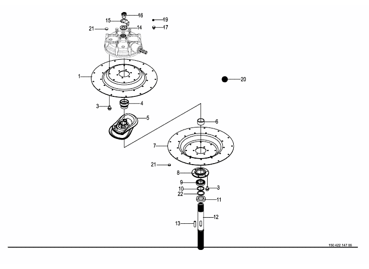 Rotor med 13 armar.