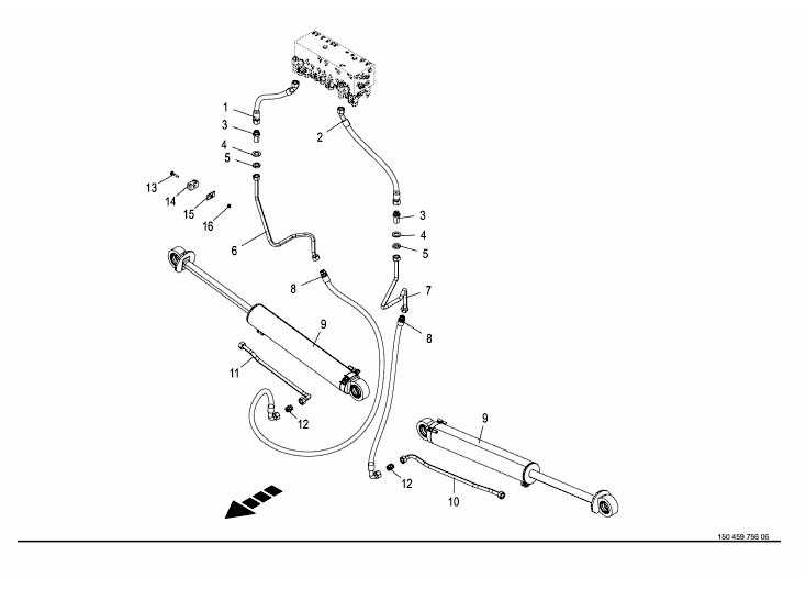 Hydraulics - lifting mechanism