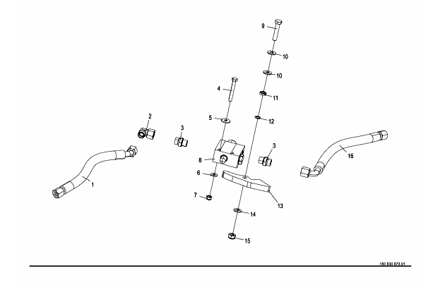 Vändtegs position