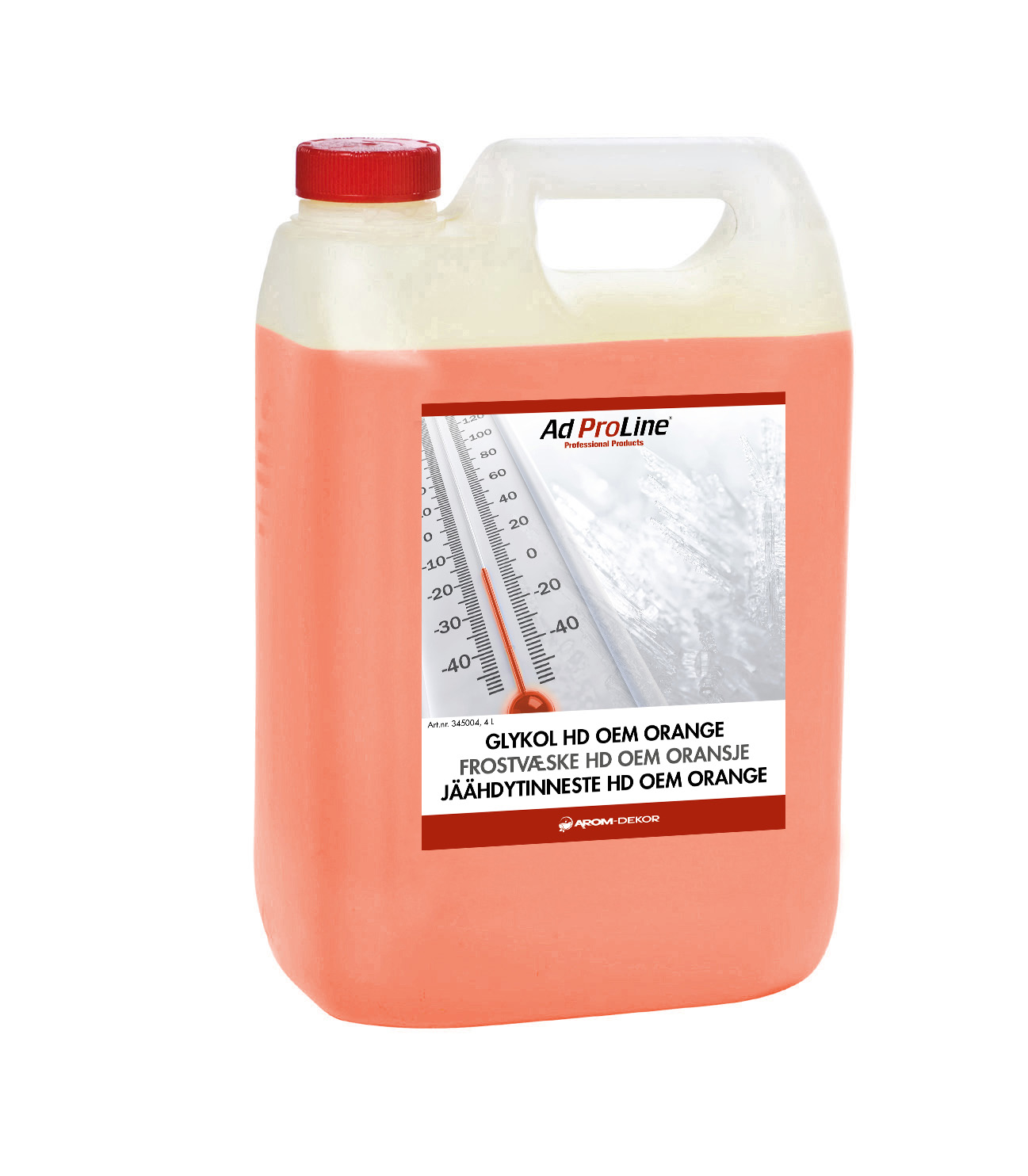 AdProLine® Glykol HD OEM Orange, 4 liter dunk