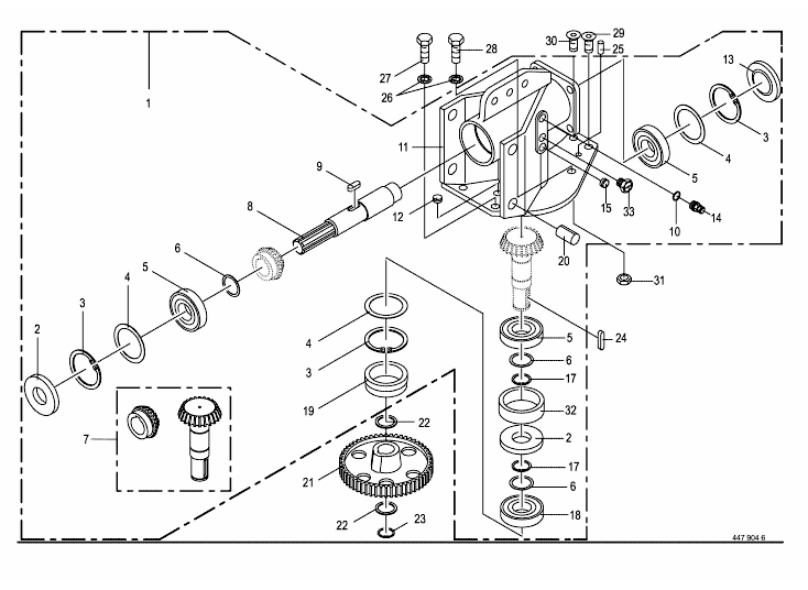 Main gearbox