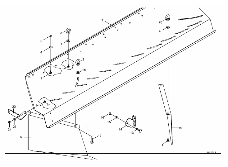 Wide swath hood