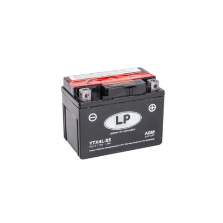 LP MC Batteri AGM, 12V 3,5Ah, LPYTX4L-BS-image