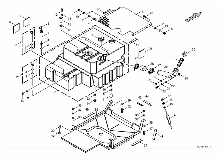 Diesel tank