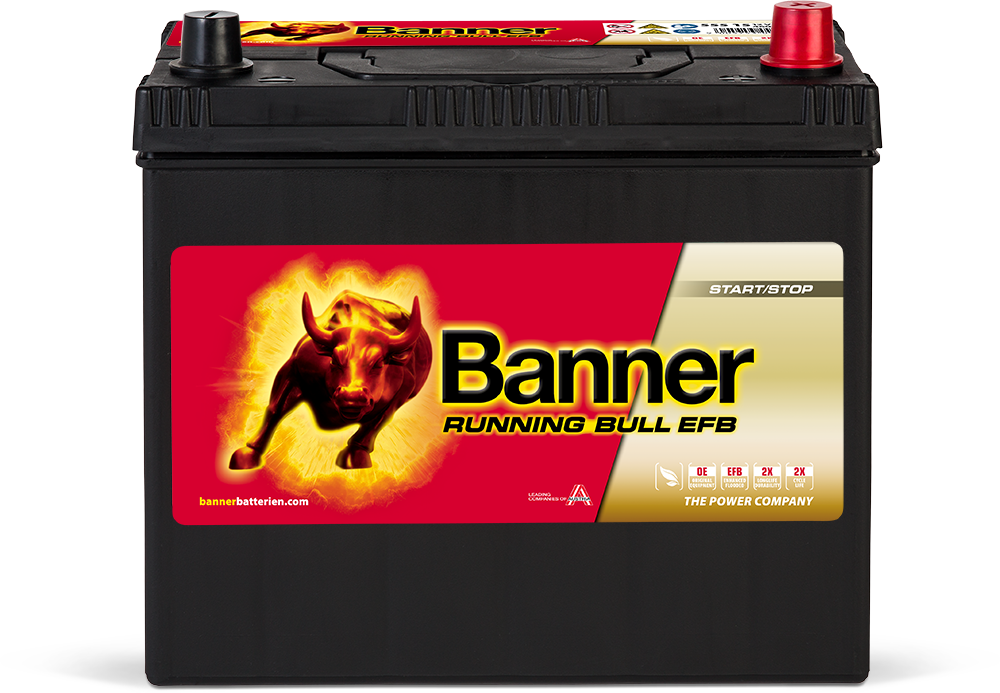 Banner Running Bull, EFB, 12V 55Ah, 55515