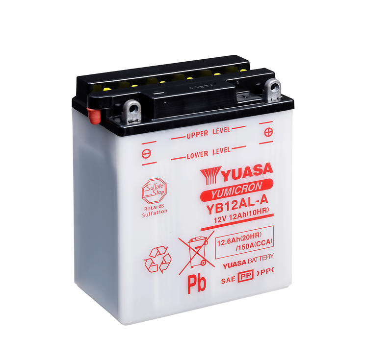 Yuasa MC YB12A-A, 12V 12,6 Ah, YB12A-A