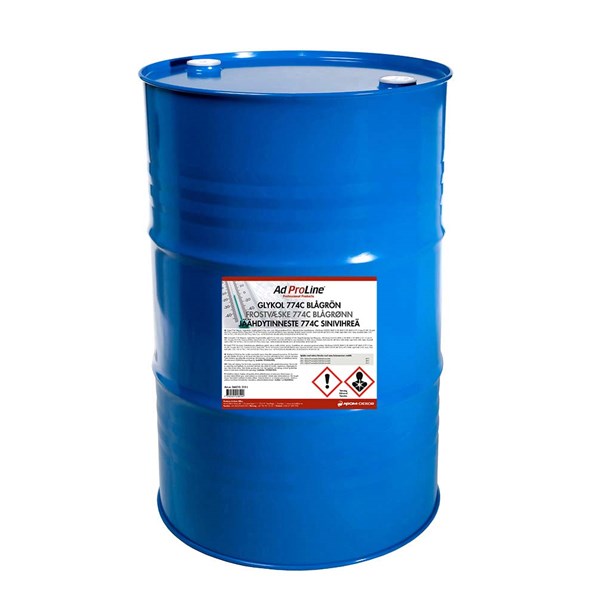 AdProLine® Glykol 774C Blågrön, 210 liter fat-image