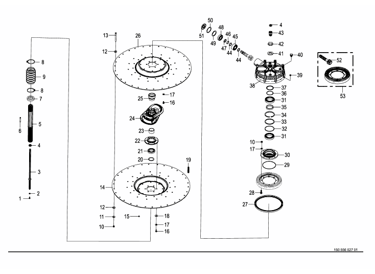 15 armars rotor