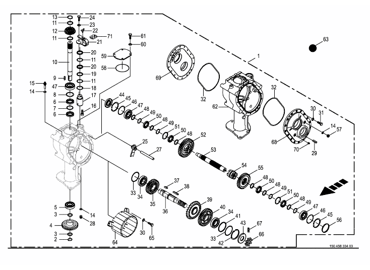 Transmission RH