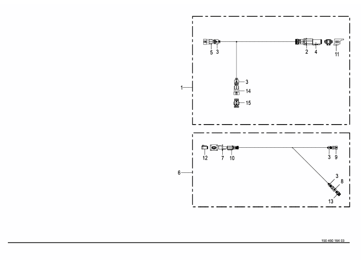 Cable harness - mower unit