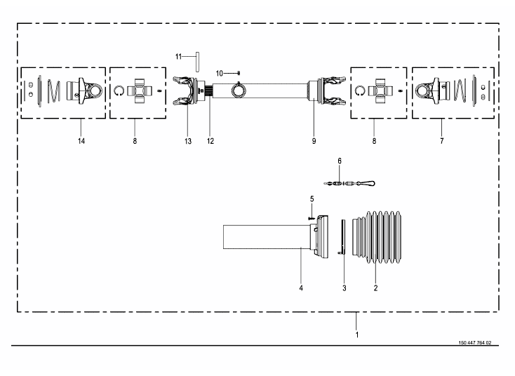 Universal shaft