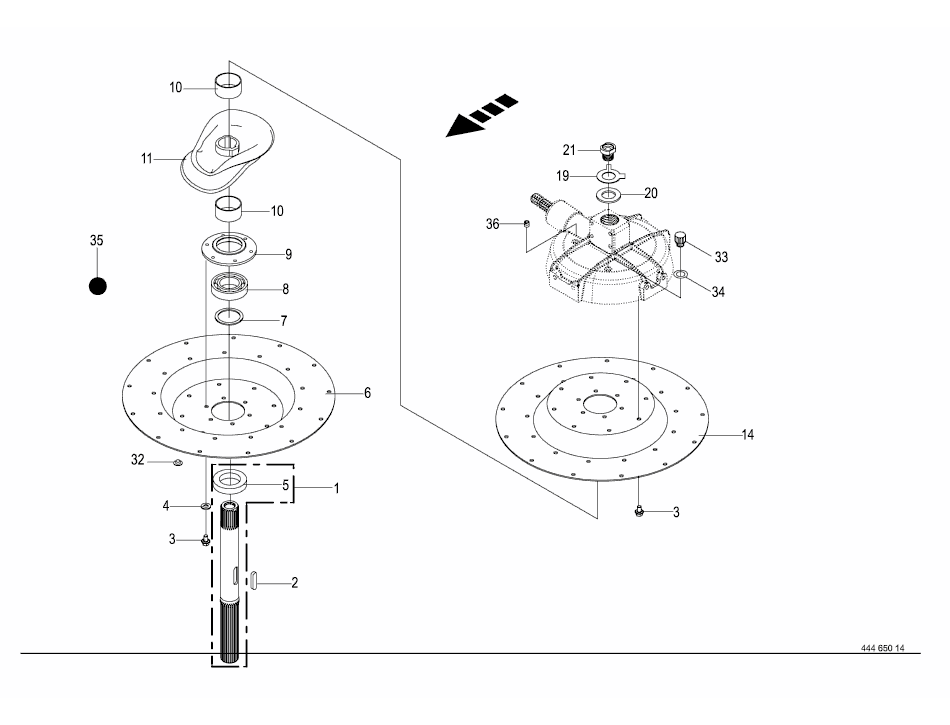 Rotor vänster