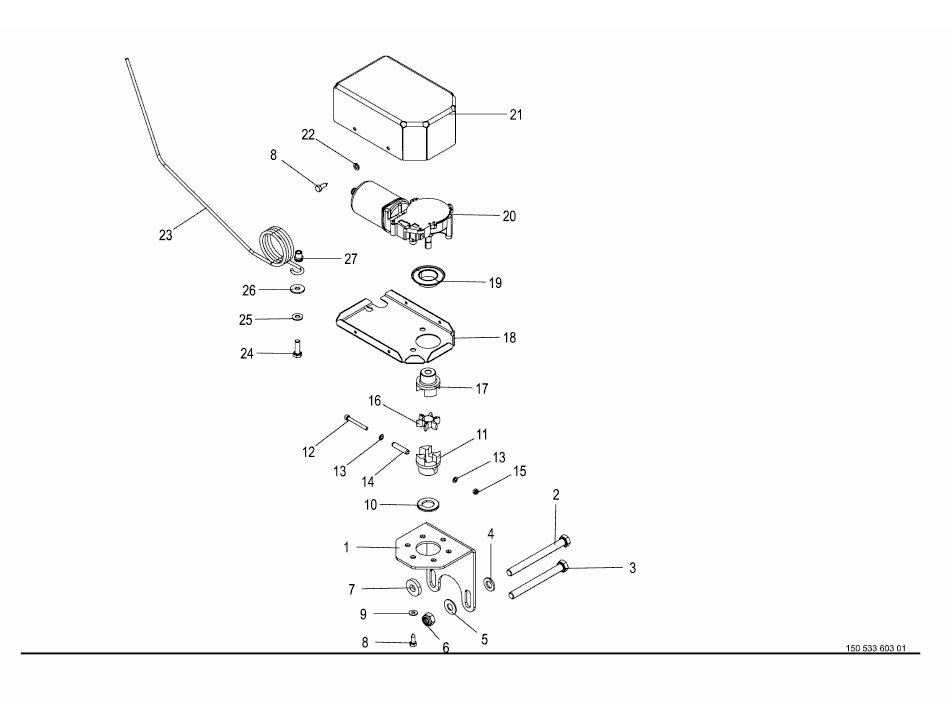 41.1 Electrical lift - Rotor