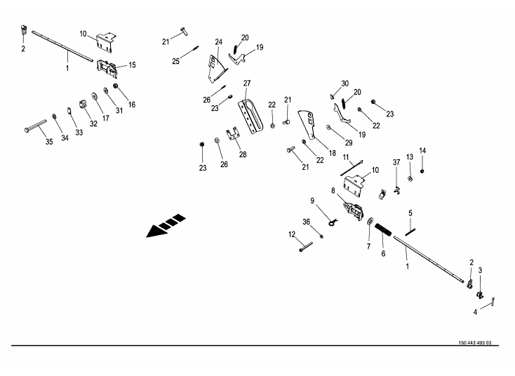 Length control / locking mechanism