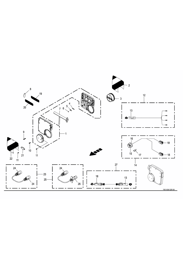 Hydraulik - drift av transportband