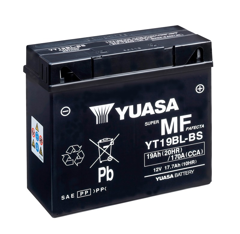 Yuasa MC YT19BL-BS MF AGM, 12V 17,7 Ah, YT19BL-BS