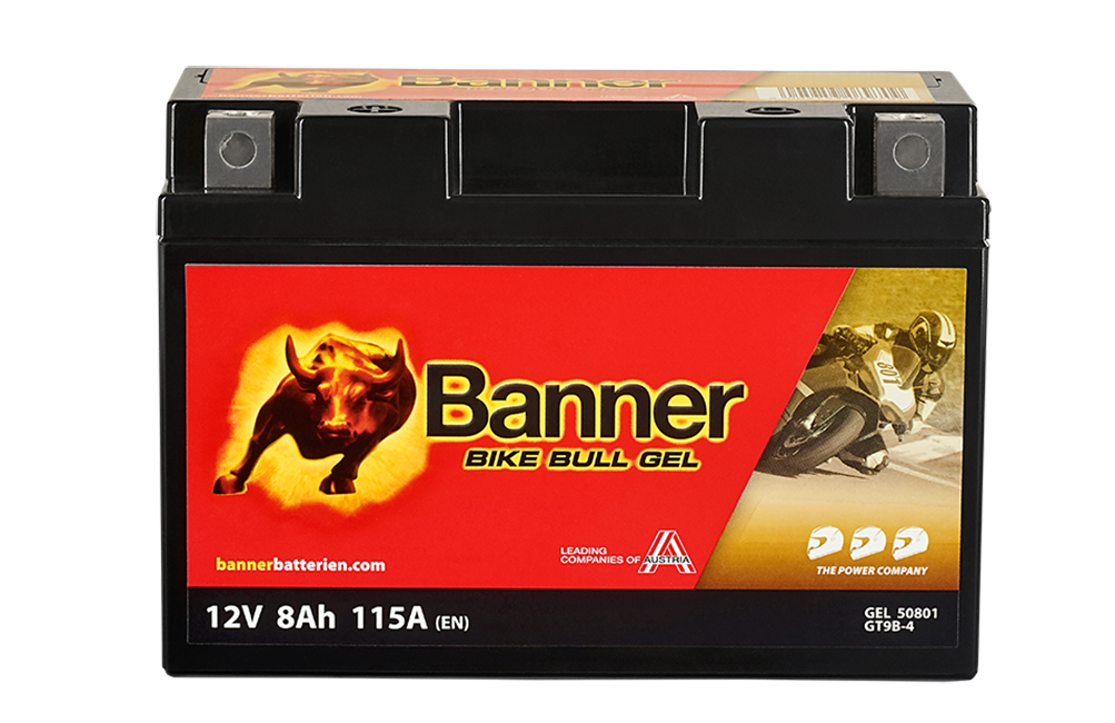 Banner Bike Bull GEL GT9B-4, 12V 8Ah, GEL50801