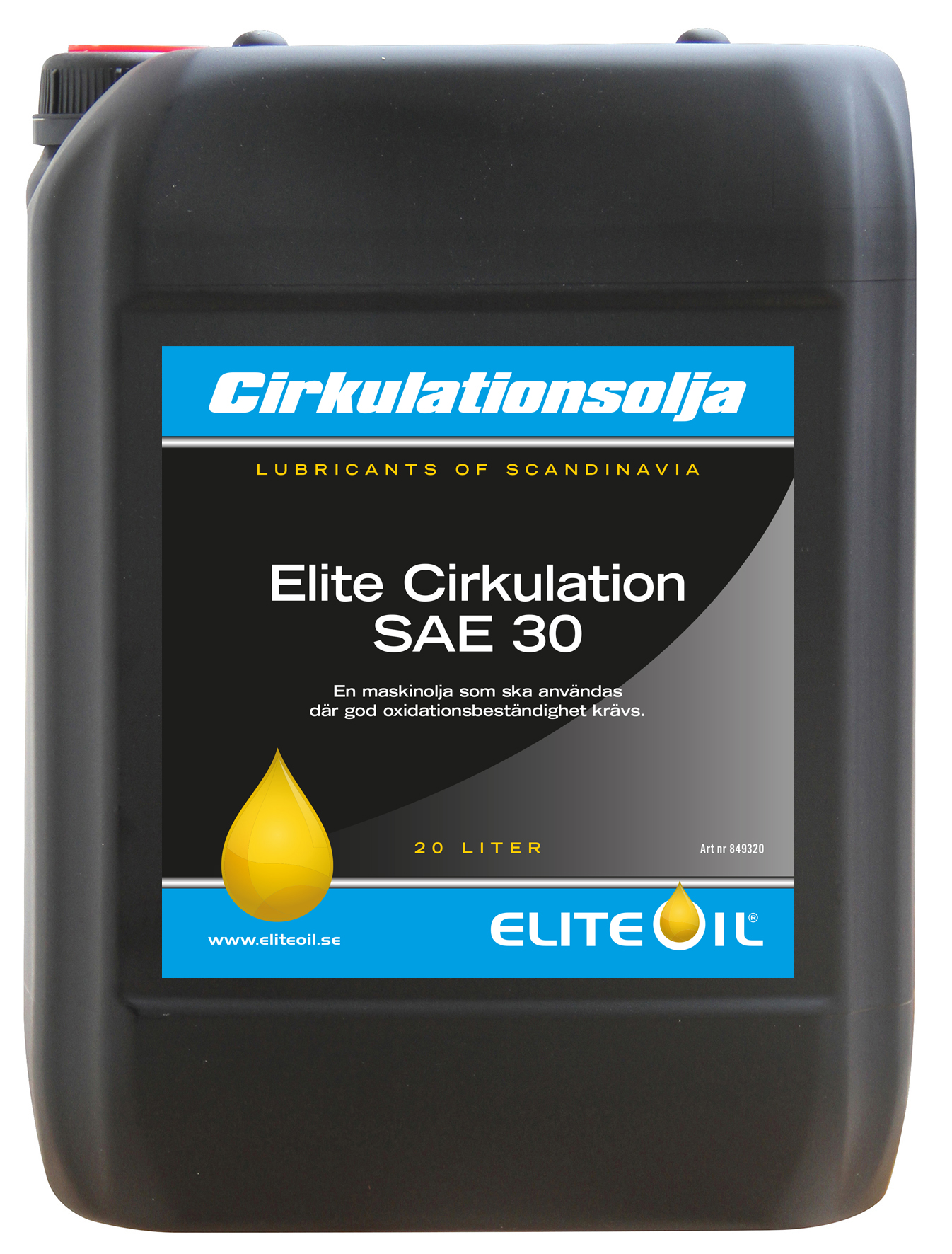 Elite Cirkulationsolja 30, 20 liter dunk