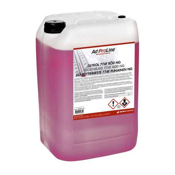 AdProLine® Glykol 774F Röd NG, 25 liter dunk