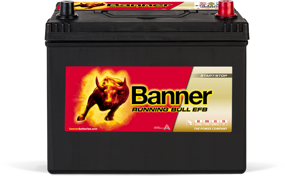 Banner Running Bull EFB, 12V 70Ah, 57015-image