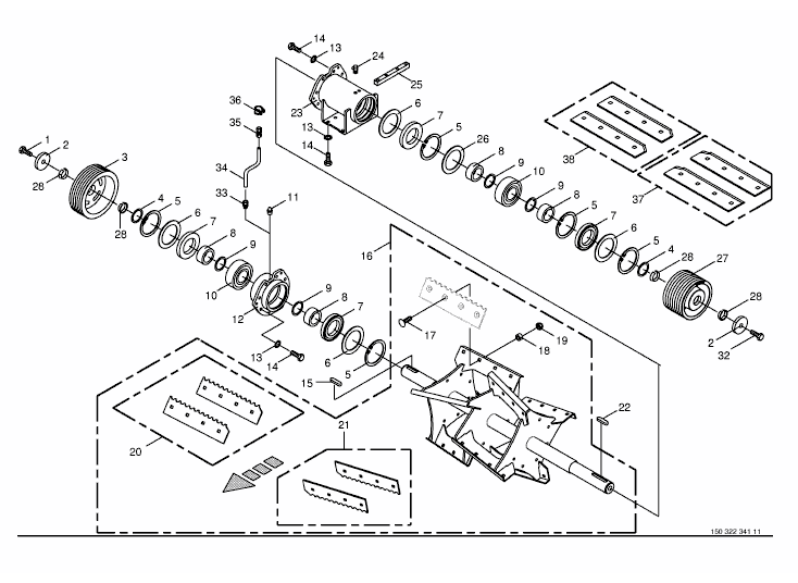 Discharge accelerator / bearing