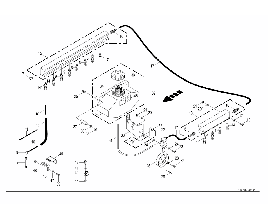 Central smörjsystem - olja