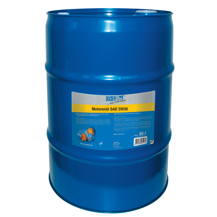 Europart Motorolja NFZ Low Saps, Helsyntet, 5W-30, 55 liter fat