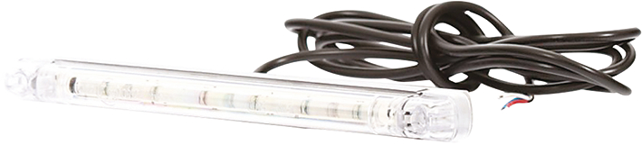 Strands varseljus DRL, LED, klart lampglas, 12/24V, 2,6W-image