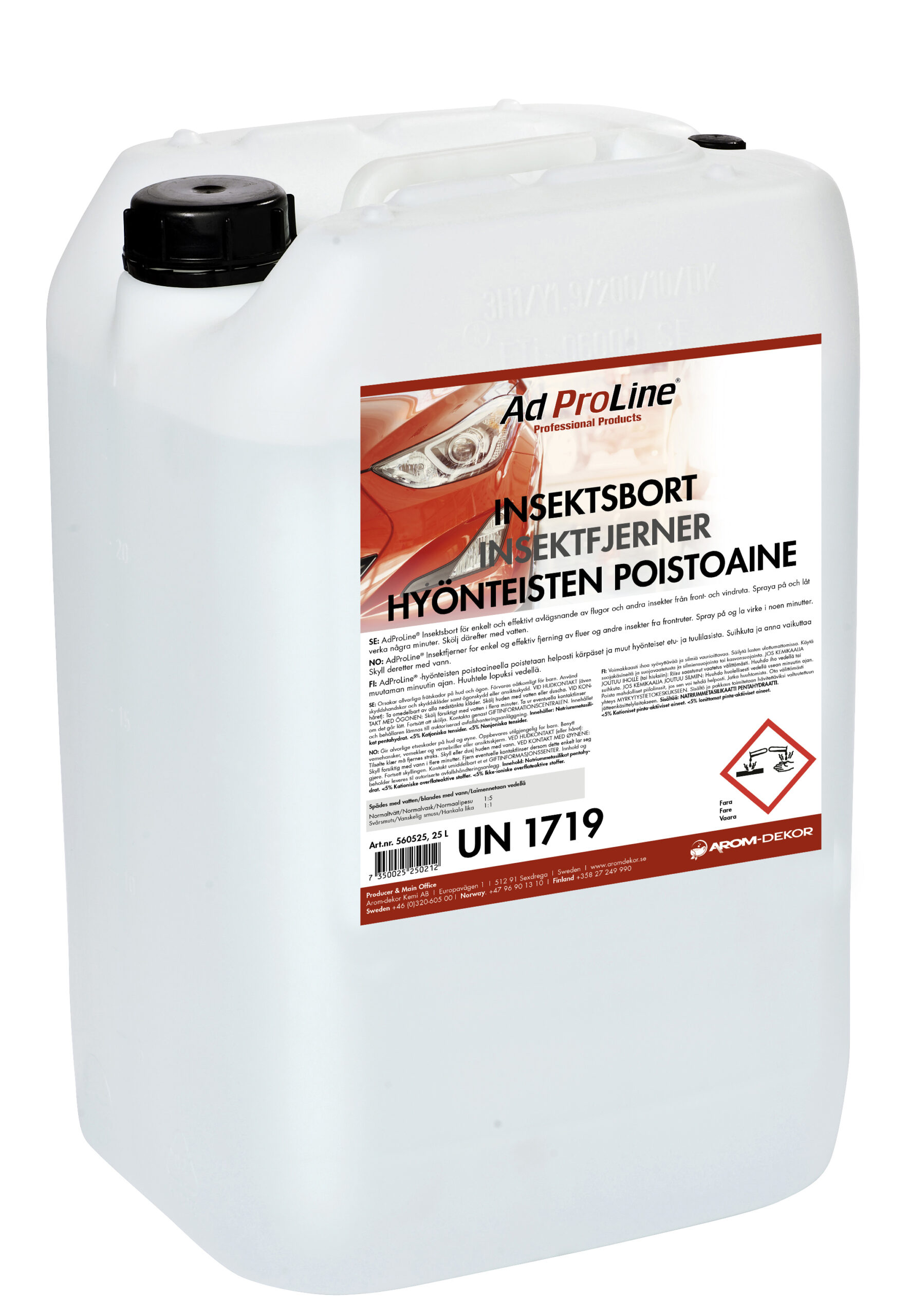 AdProLine® Insektsbort, 25 liter dunk