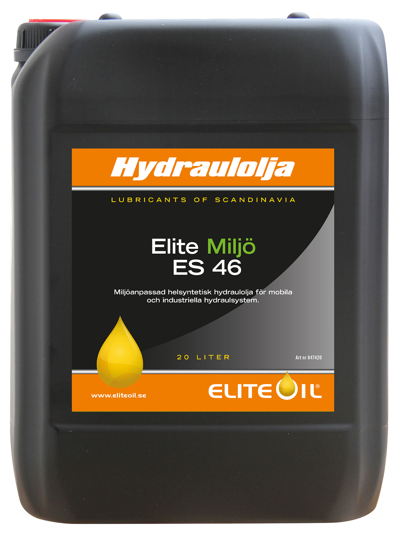 Elite Hydraul Miljö ES 46, 20 liter dunk-image